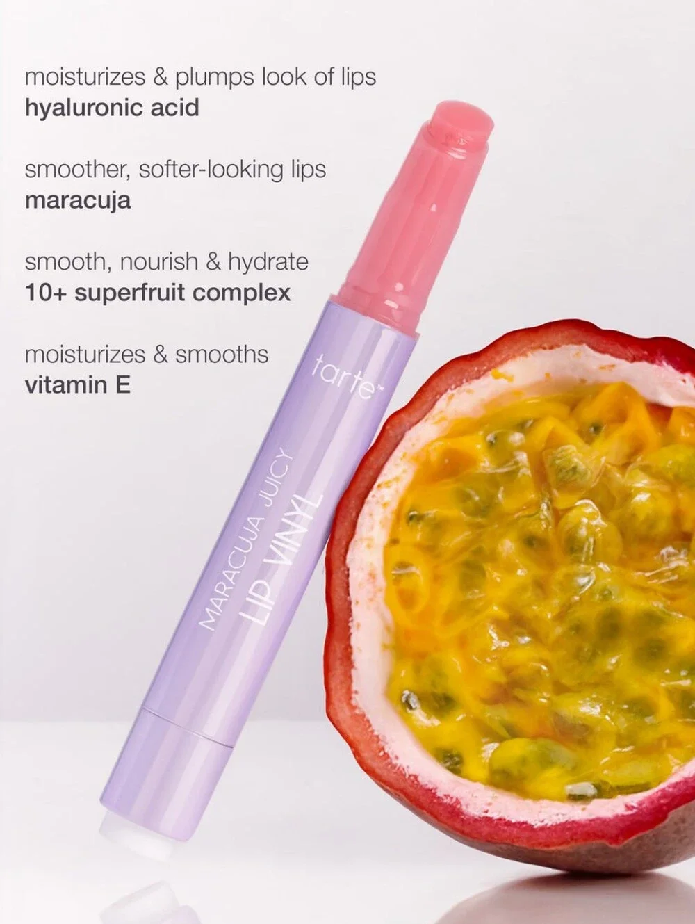 tarte Maracuja Juicy Lip Vinyl Gloss in Sheer Lotus, NIB
